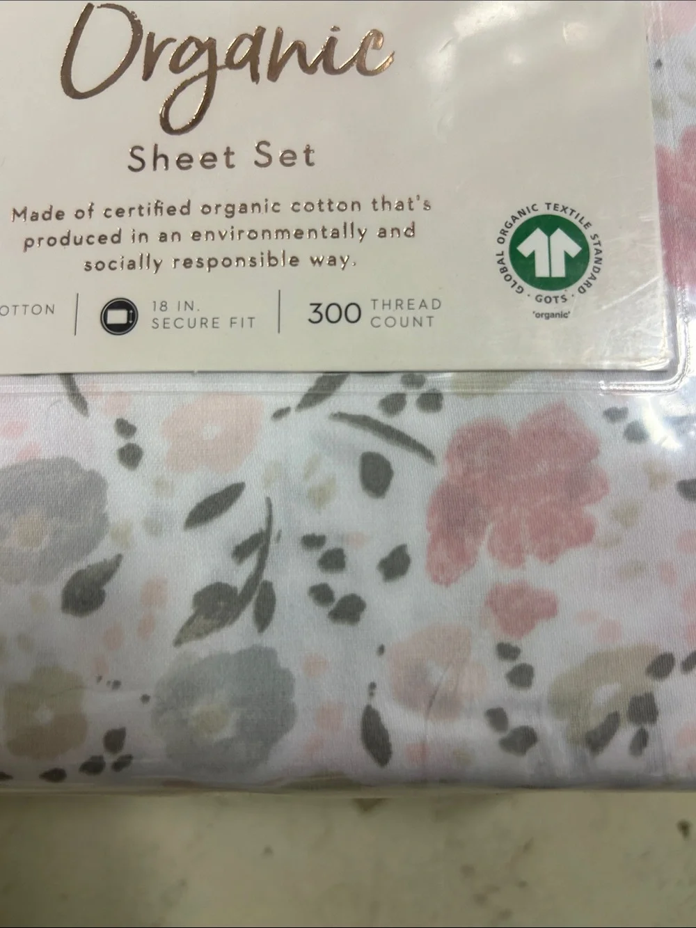 Lauren Conrad Organic Sheet Set